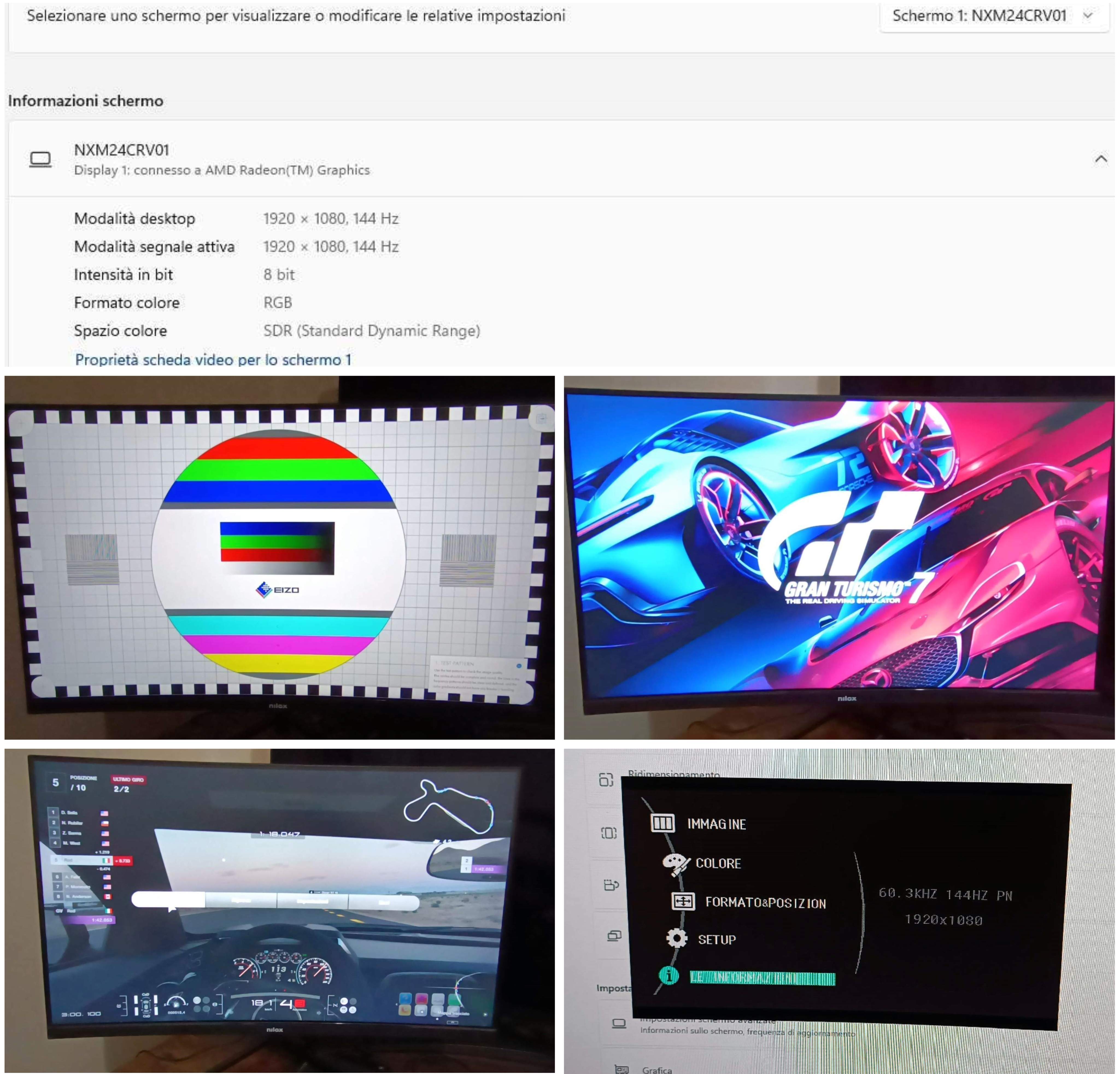Nilox Tech Monitor Curvo 24 - FullHD 165Hz - Recensione